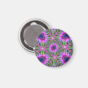 Esthetic Daisy Mönster Magnet