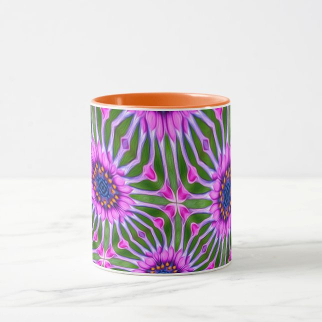 Esthetic Daisy Mönster Mugg (Center)