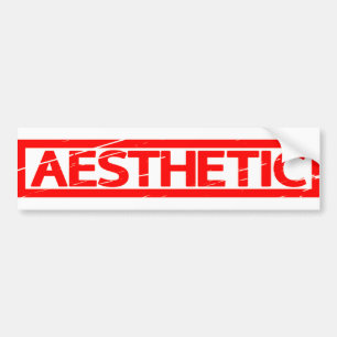 Esthetic Frimärke Bildekal