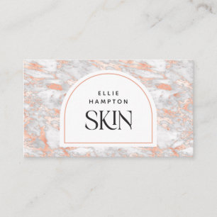 Esthetician Beautician Ro Guld Marble Arch Visitkort