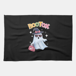 Esthetician Botox Halloween Aesthetic Nurse Plasti Kökshandduk
