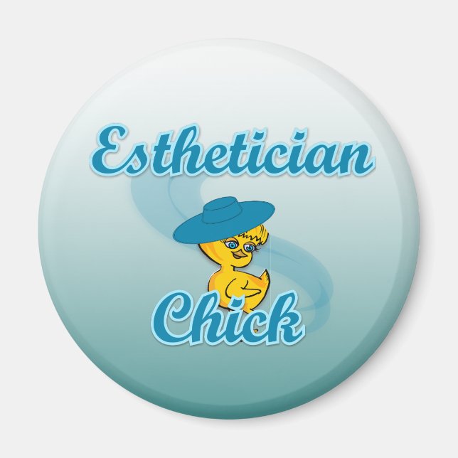 Esthetician-Chick #3 Magnet (Framsidan)