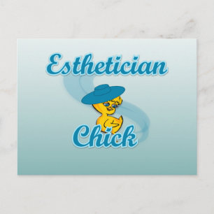 Esthetician-Chick #3 Vykort