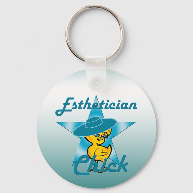 Esthetician Chick #7 Nyckelring (Framsida)