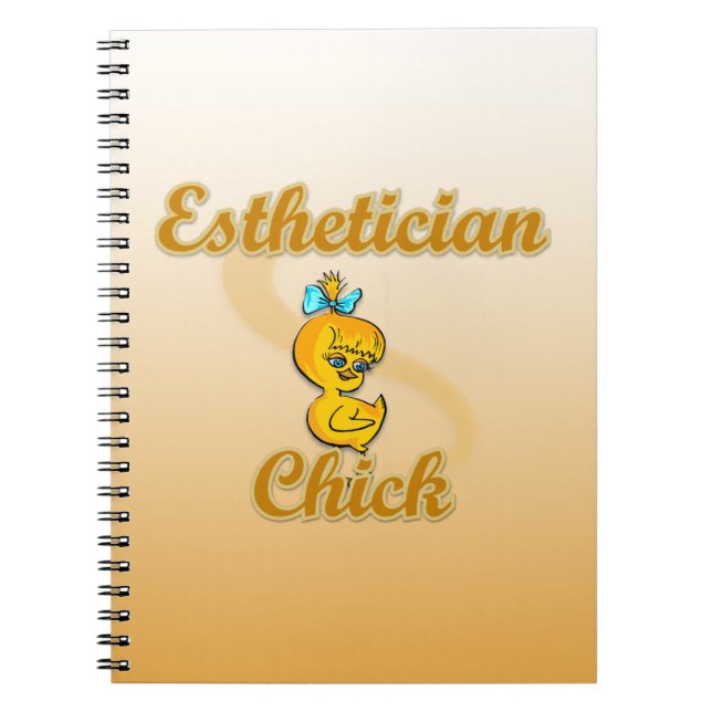 Esthetician-Chick Anteckningsbok (Framsidan)