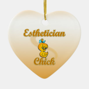 Esthetician-Chick Julgransprydnad Keramik