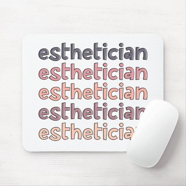 Esthetician Cosmetolog Beautician Cute Musmatta (Med mus)