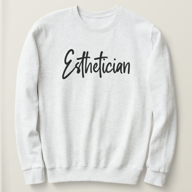 Esthetician Cosmetolog Beautician makeup artist T Shirt (Design framsida)