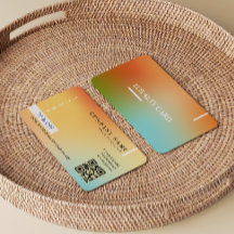 Esthetician Holografik Gradient Modern Qr Code