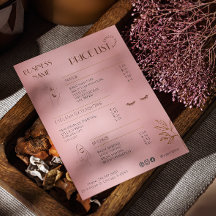 Esthetician Pris List Menu Ro Guld Social Media