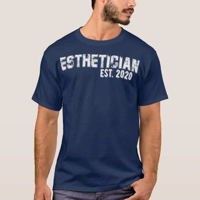 Esthetician Studenten Gift for Esthetician T Shirt (Framsida)