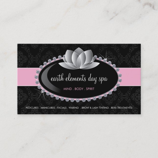 Esthetician Tidsbeställning Kort (Framsida)