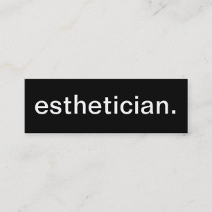 Estheticianvisitkort Mini Visitkort