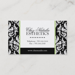 Estheticianvisitkort Visitkort