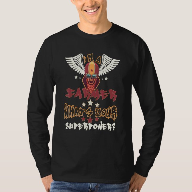 Esthetiker Superpower T Shirt (Framsida)