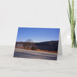 Esthwiate Vatten Winter Helgkort