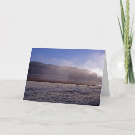 Esthwiate Vatten Winter Helgkort