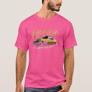 Estilo Chicano Low Rider Cholo Mexican Car Manar o T Shirt