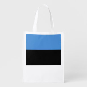 Estland Flagga Återanvändbar Påse