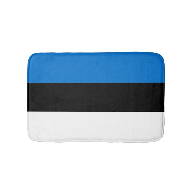 Estland flagga badrumsmatta (Framsidan)