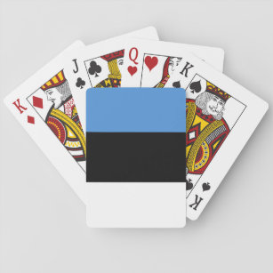 Estland Flagga Casinokort