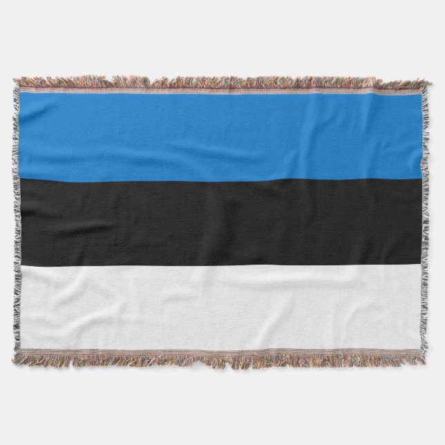 Estland flagga filt (Framsidan)
