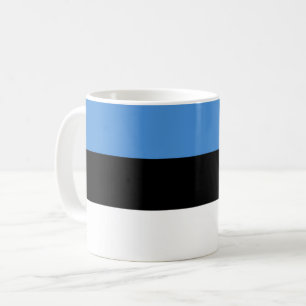 Estland Flagga Kaffemugg
