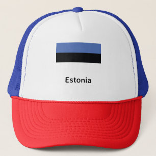 Estland Flagga Keps