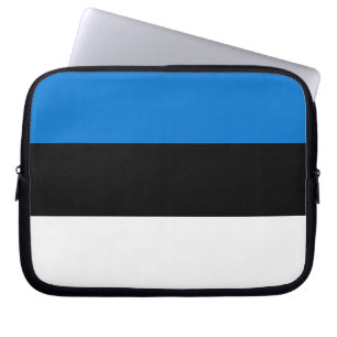 Estland Flagga Laptop sleeve