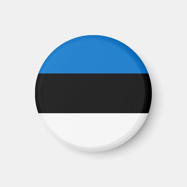 Estland flagga magnet (Framsidan)