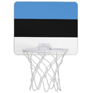 Estland Flagga Mini-Basketkorg