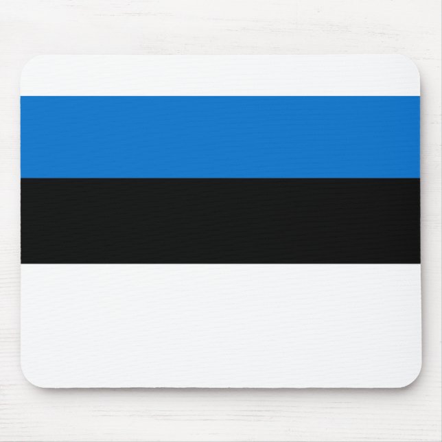 Estland Flagga Musmatta (Framsidan)