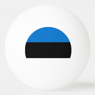 Estland flagga pingisboll