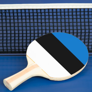 Estland flagga pingisracket