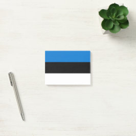 Estland flagga post-it block