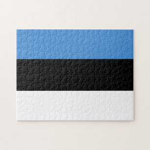 Estland Flagga Pussel