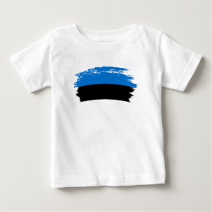 Estland flagga t shirt