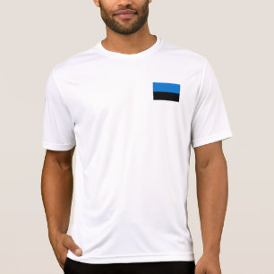 Estland flagga t shirt