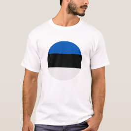 Estland Flagga T Shirt