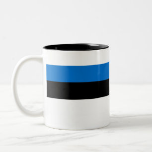 Estland Flagga Två-Tonad Mugg