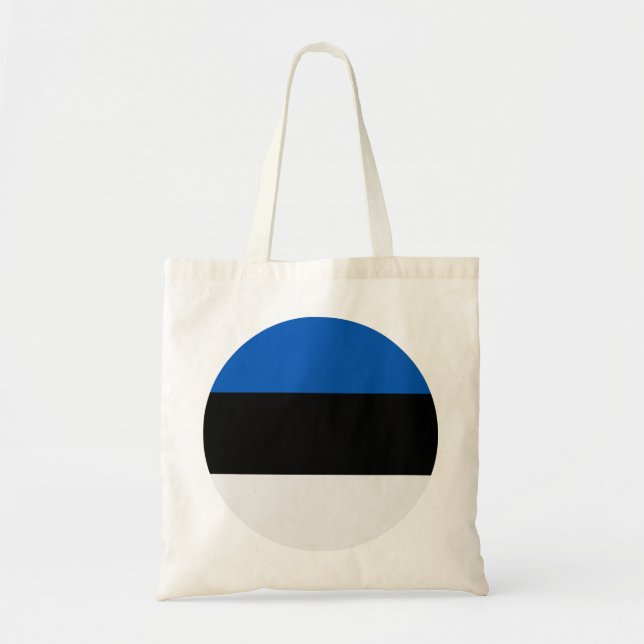 Estland Flagga Tygkasse (Framsidan)