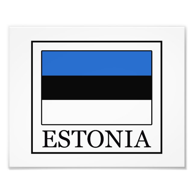 Estland Fototryck (Framsidan)