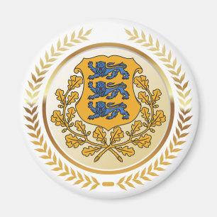 Estland Jackar om Arm Magnet