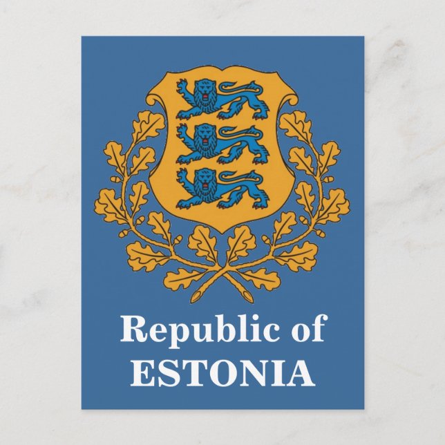 Estland Jackar om Arm vykort! Vykort (Framsida)
