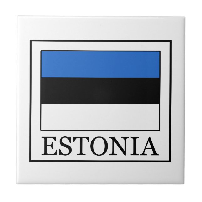 Estland Kakelplatta (Framsidan)