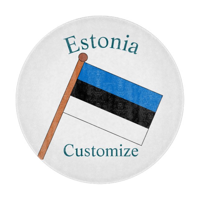 Estland Landsflagga Thunder_Cove (Framsidan)