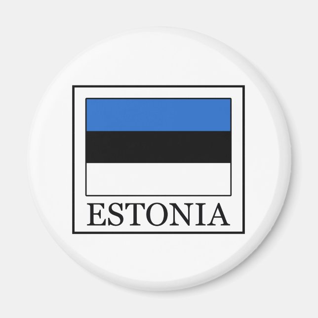 Estland Magnet (Framsidan)