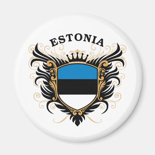 Estland Magnet (Framsidan)