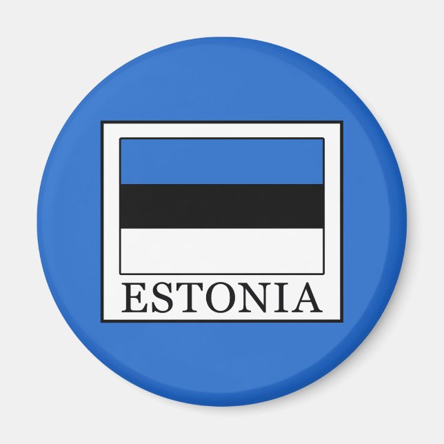 Estland Magnet (Framsidan)