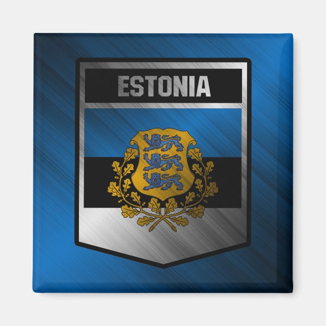 Estland Magnet (Framsidan)